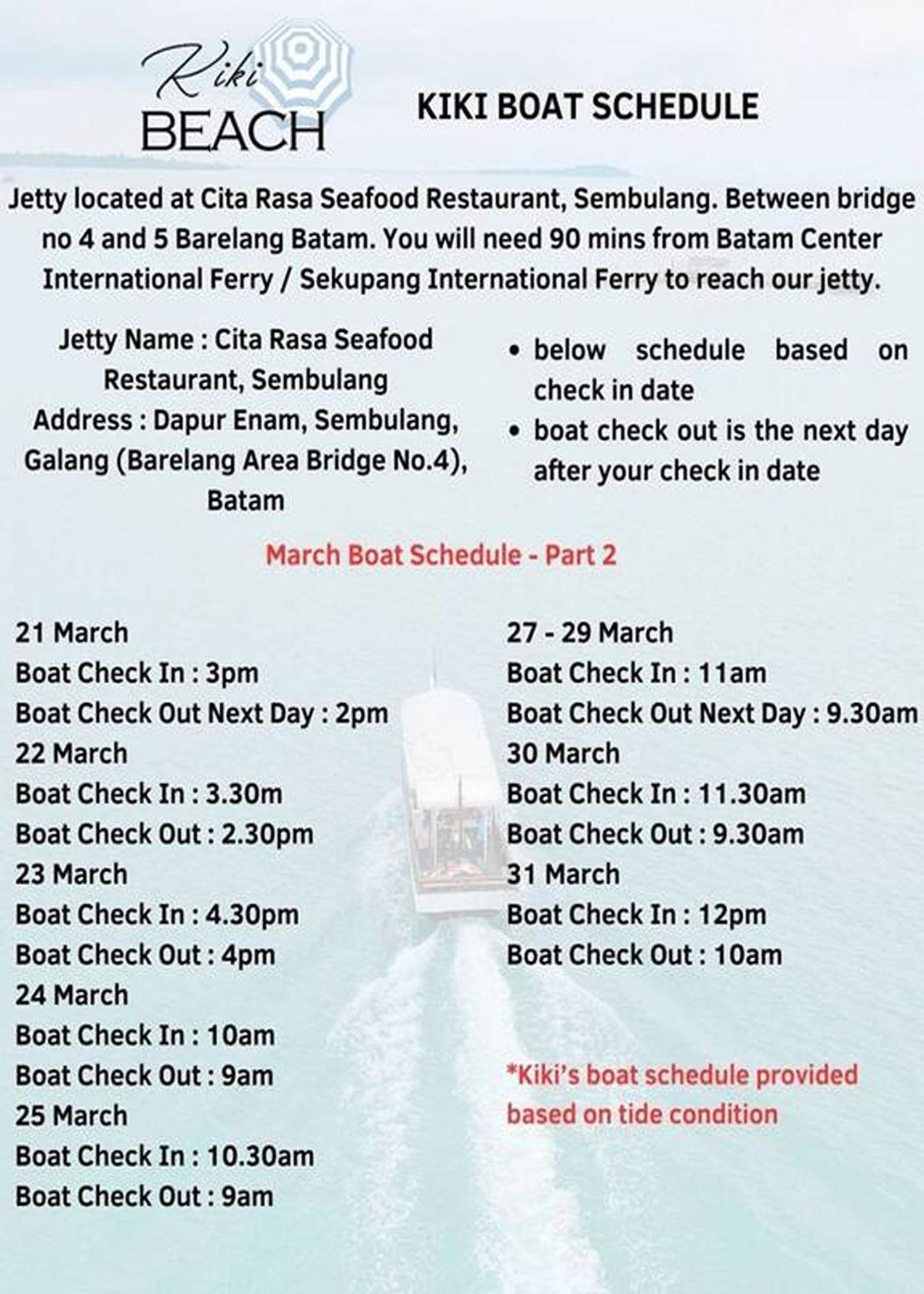 Kiki Beach Resort, Batam Galang Island 외부 사진