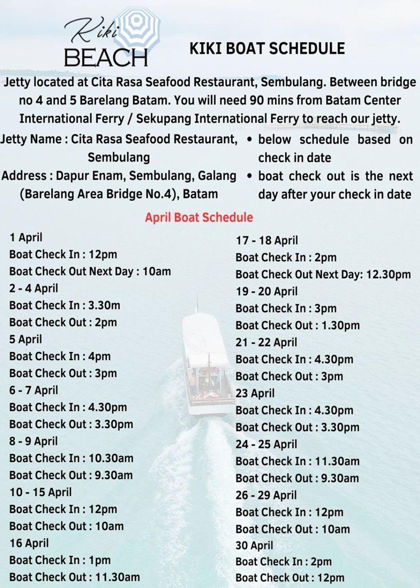 Kiki Beach Resort, Batam Galang Island 외부 사진